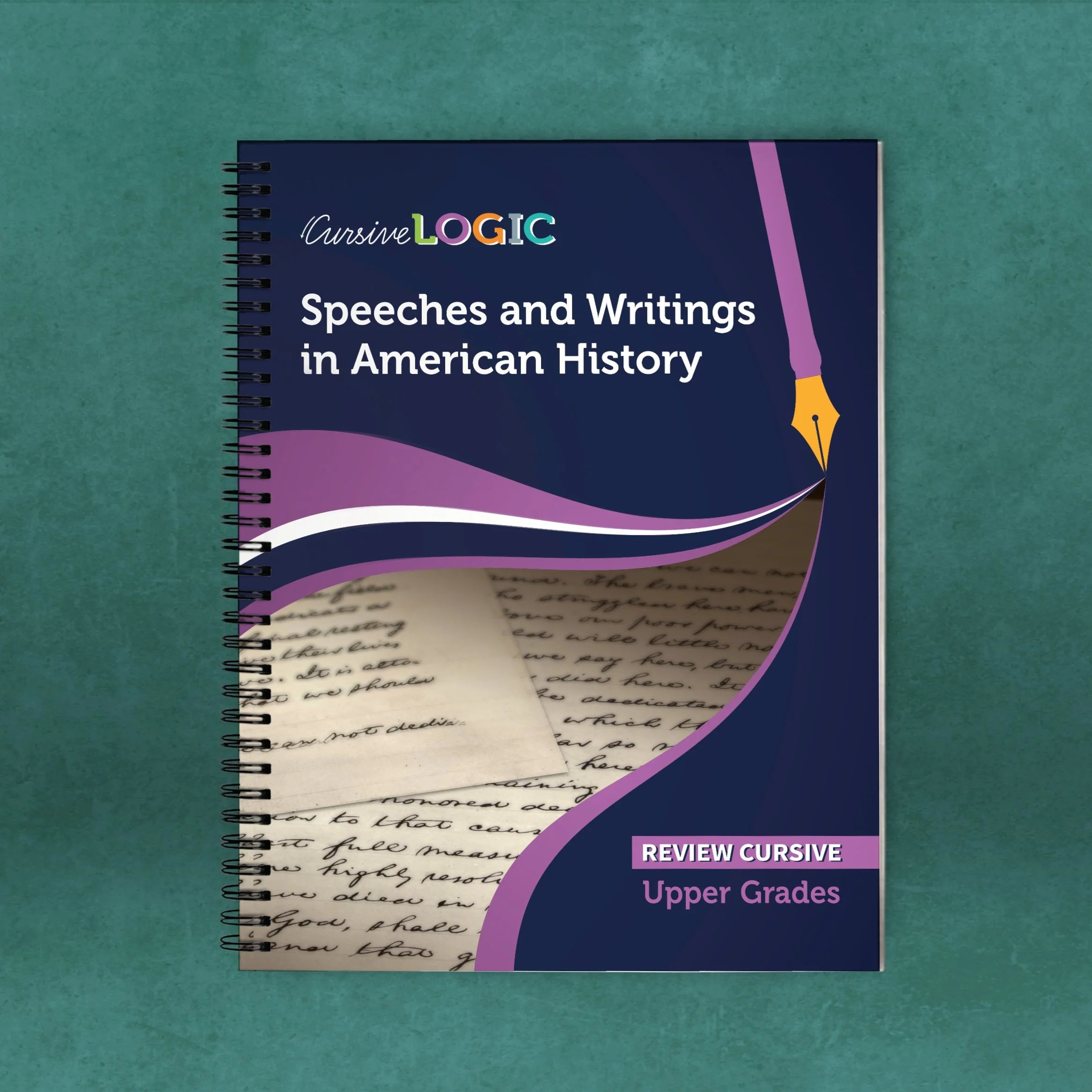 Speeches and Writings in American History: Review Cursive (Upper Grade ...