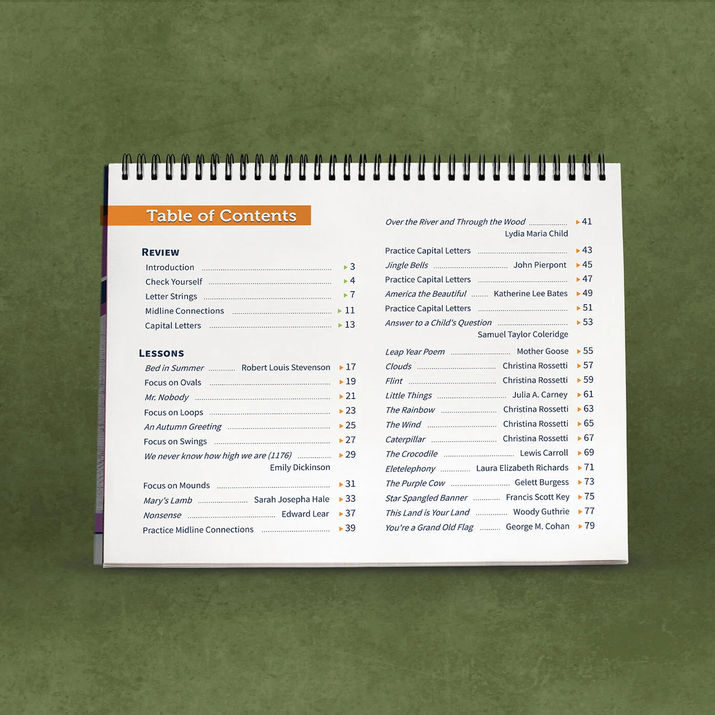 Poems, Rhymes and Songs: Practice Cursive (3rd grade and up)